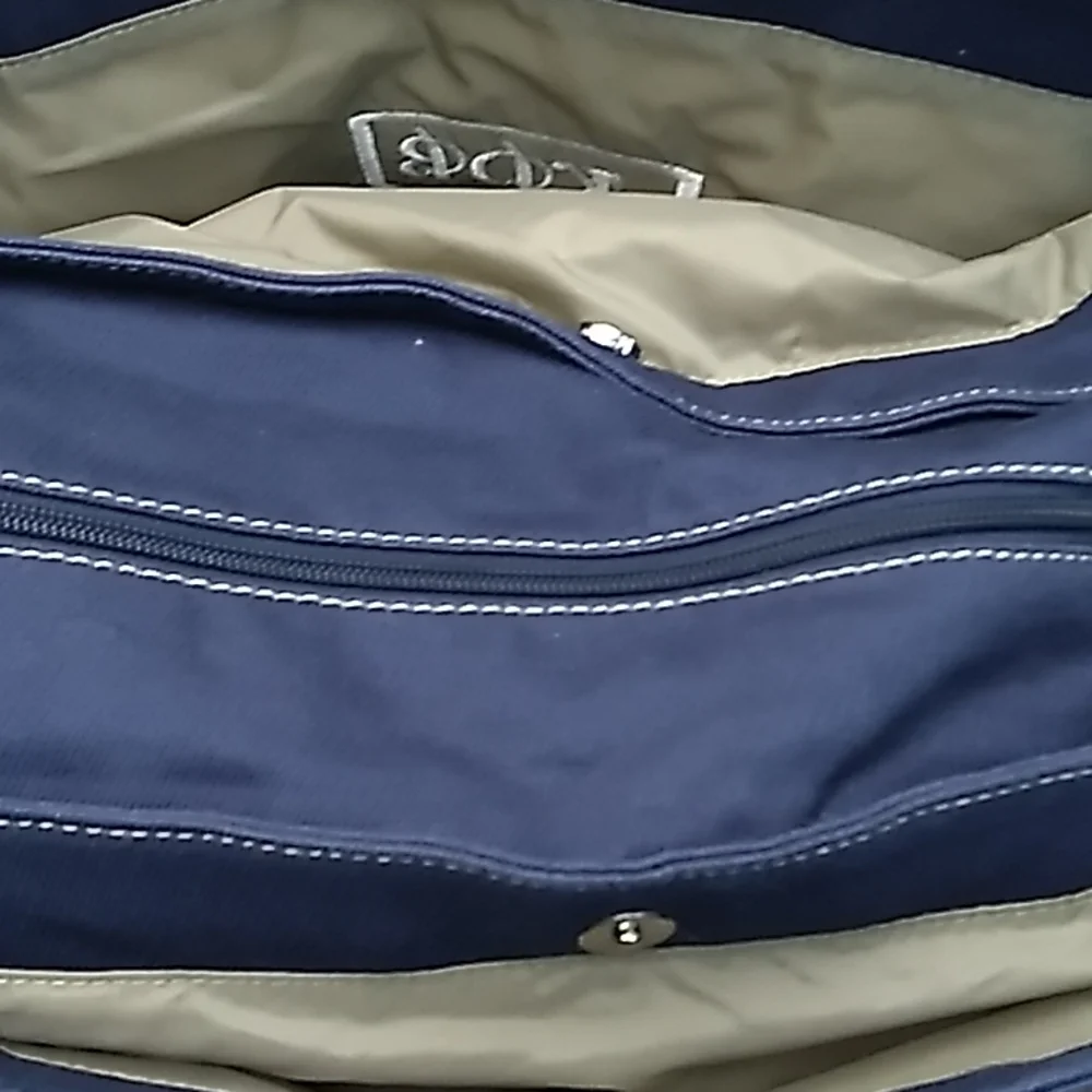 Pottery Barn Kids diaper bag, Navy